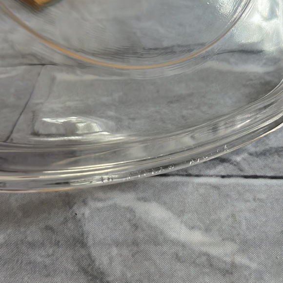 Pyrex vintage clear glass lid replacement - Picture 3 of 4